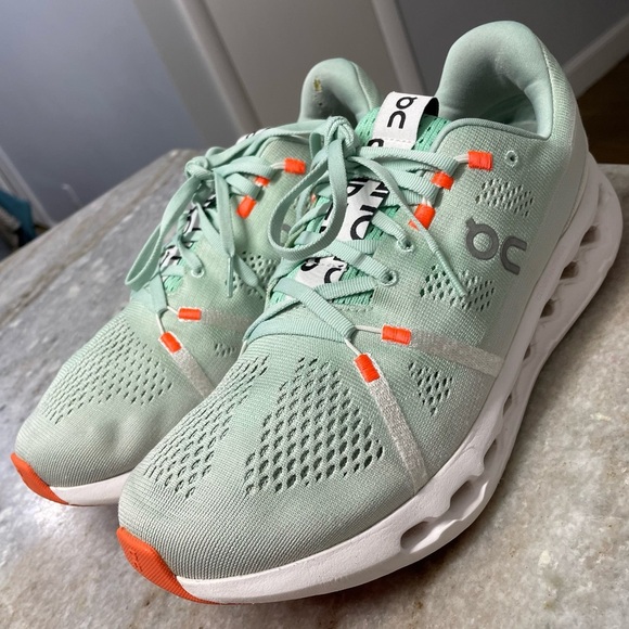 ON Running Cloudsurfer Mens Size 10 Creek/White - Picture 14 of 14